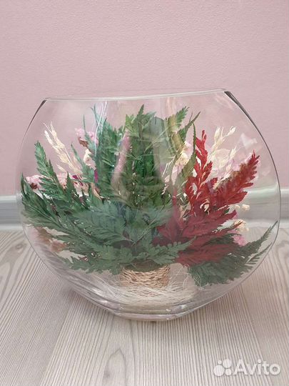 Цветы в колбе (орхидеи)