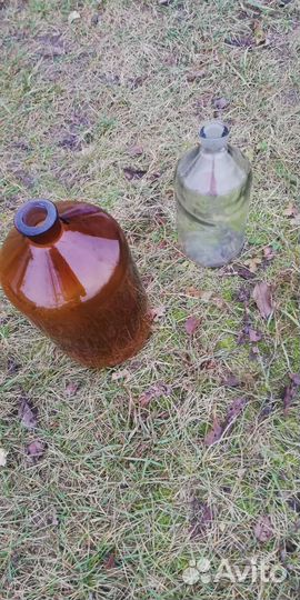 Бутыль стеклянная 5 литров