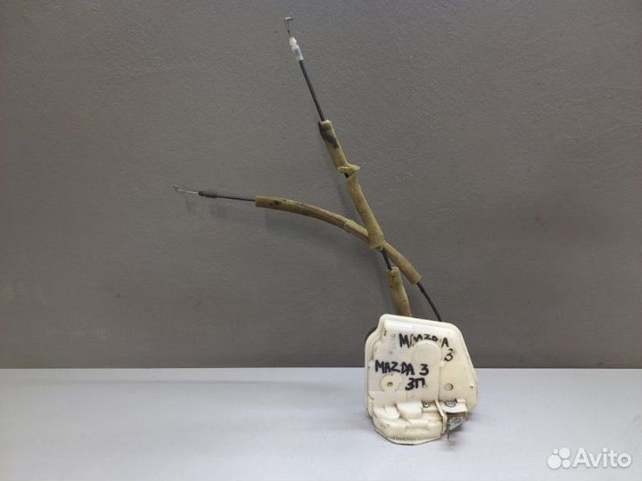 Замок двери задний правый Mazda 3Bl 2011