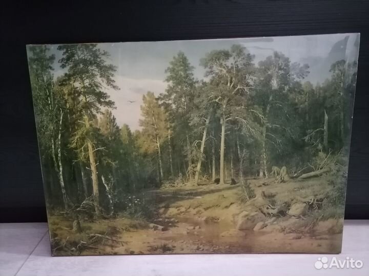 Картина СССР на дереве