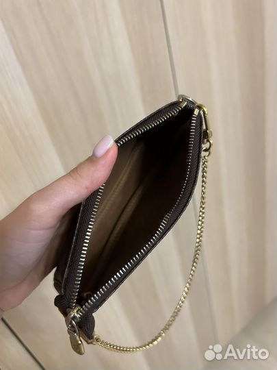 Клатч сумка Louis Vuitton mini pochette оригинал