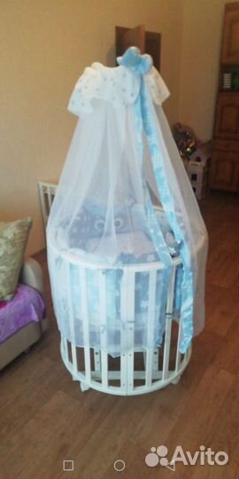 Бортики и балдахин