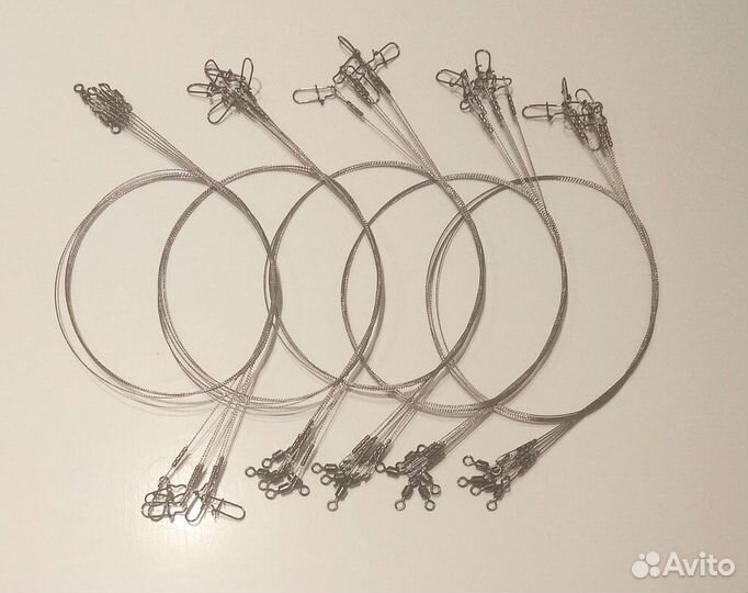 Поводки для троллинга 50 см