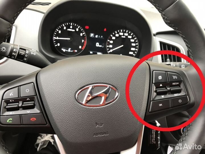 Creta круиз контроль оригинал с установкой