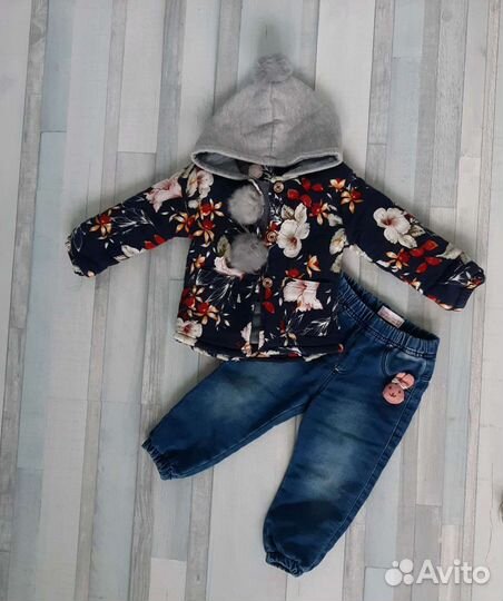 Вещи для девочки на 9-12 месяцев