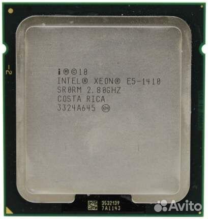 Процессор Intel Xeon E5-1410 (1356, 3.2Ghz, 4c/8t)