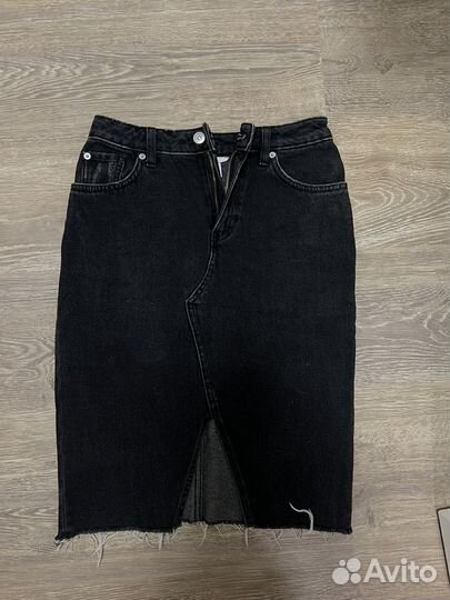 Юбка джинсовая