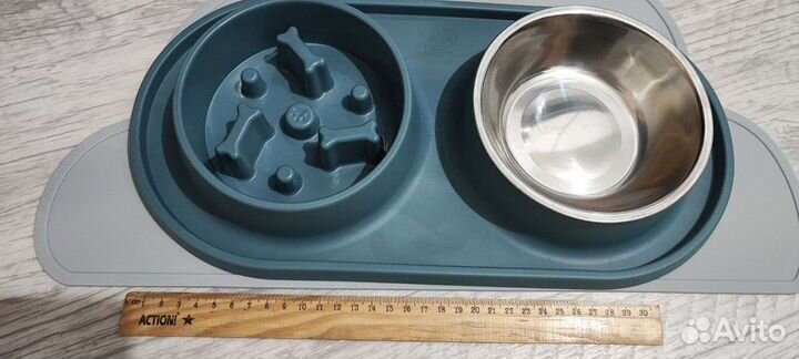 Двойная миска, новая