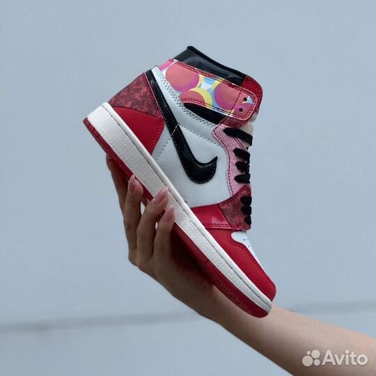 Кроссовки Nike Air Jordan 1 High Spider Man