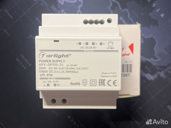 Блоки питания для светодиодных лент 24В