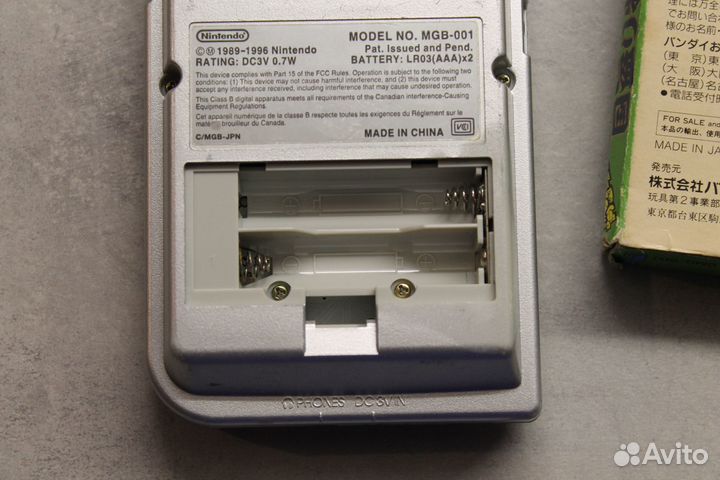 Game Boy Pocket + Картридж