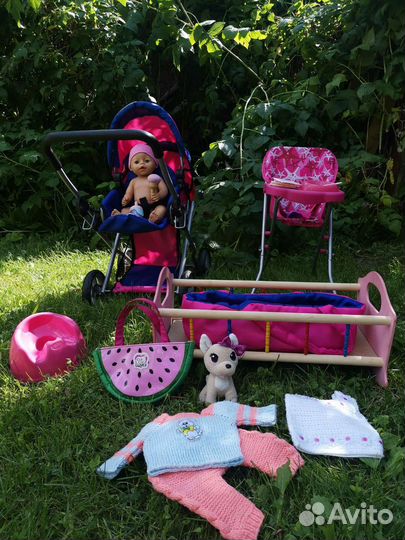 Бронь Беби бон с коляской, кроватью и одеждой