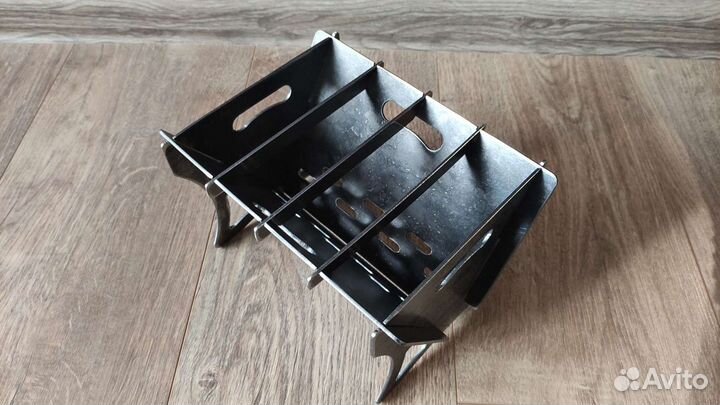 Мини мангал, щепочница. Разборная