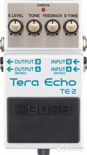 Boss TE-2 Tera Echo педаль для электрогитары