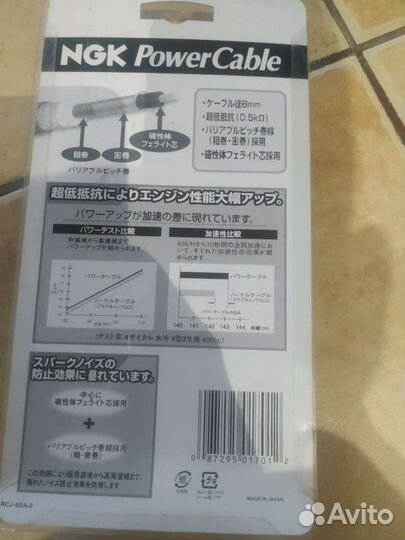 Бронепровод NGK для скутеров и мото