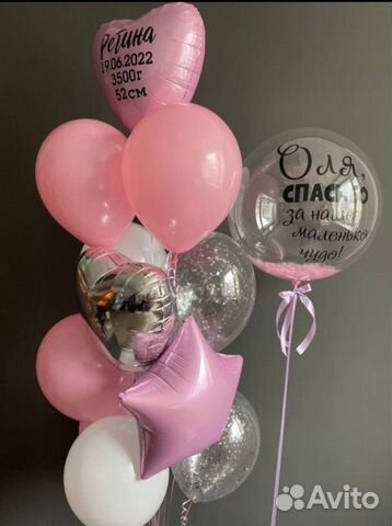 Воздушные Шары,Шарики,Гелиевые шары на выписку