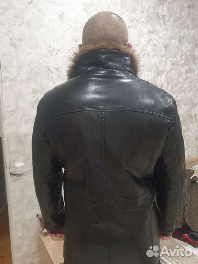 Дубленка натуральная мужская 52 54