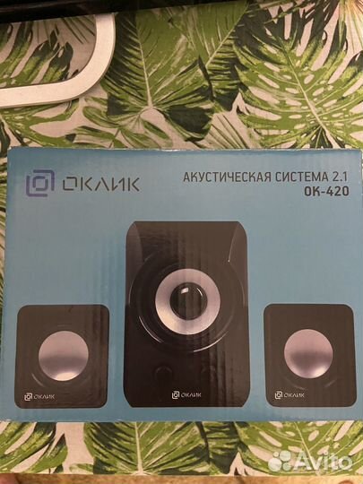 Колонки для компьютера 2.1 оклик