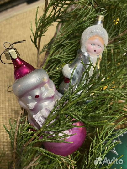 Елочные игрушки СССР