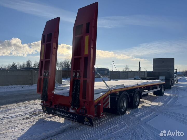 Прицеп трал (тяжеловоз) МегаТрон 4589PF, 2023