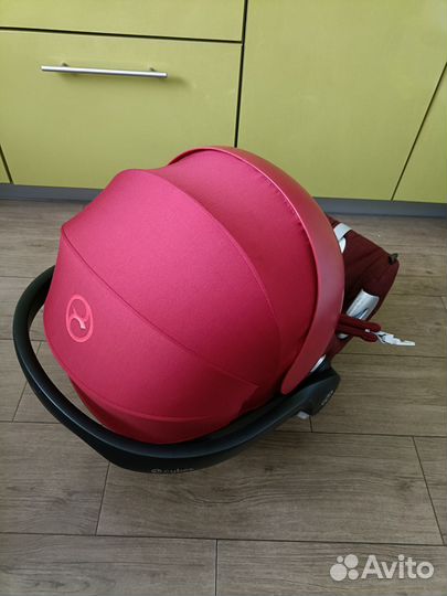 Автолюлька Cybex Aton q plus mars red