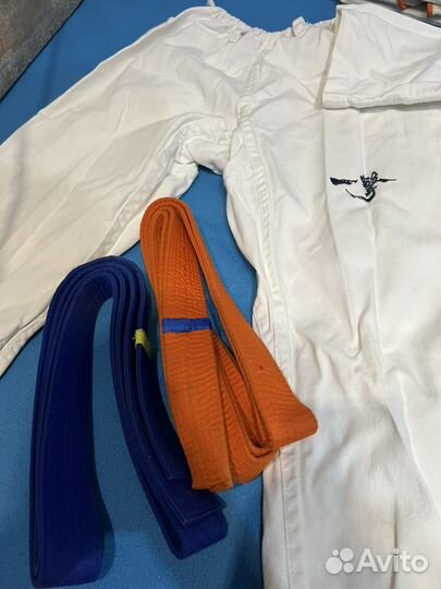 Кимоно для каратэ детское и защита