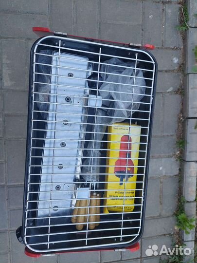 Портативная барбекю-шашлычница