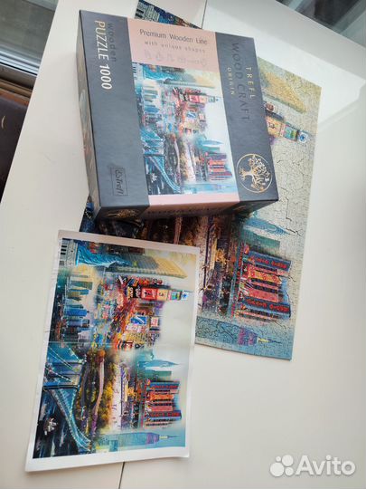 Пазл деревянный Trefl 1000 Нью-Йорк