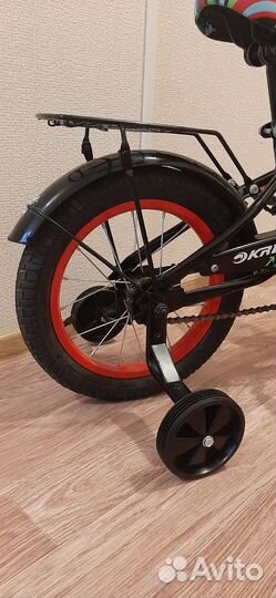 Детский велосипед двухколесный Kreiss 14 дюймов