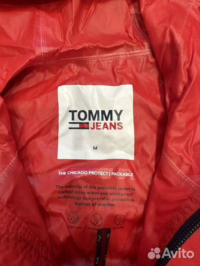 Ветровка Tommy Hilfiger оригинал новая M, XL