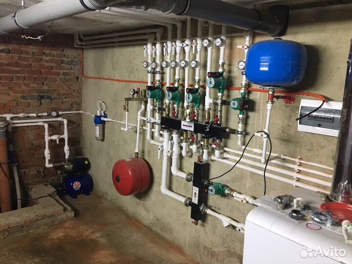 Монтаж и ремонт отопления любой сложности