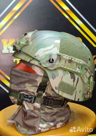 Баллистический тактический шлем Бр1 Кевлар Тактик