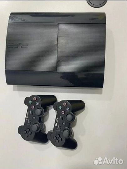 PS 3 super slim 42 игры прошитая 500гб