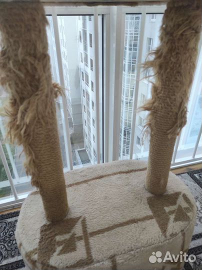 Когтеточка домик для кошки