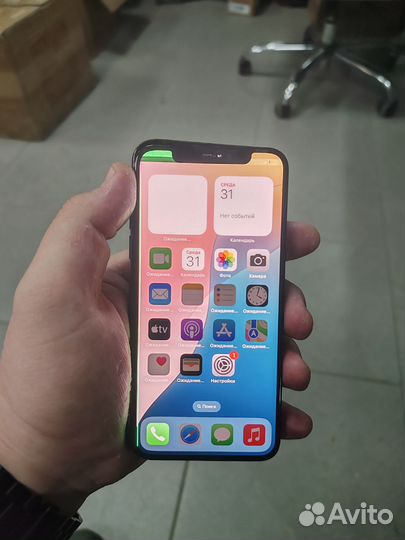 Дисплей iPhone xs с дефектом