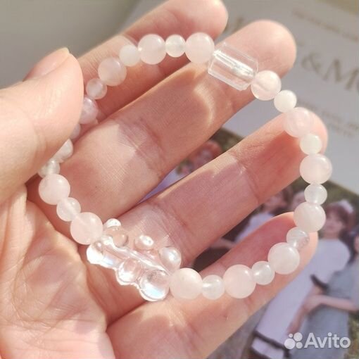 Браслет с натуральным кварцем