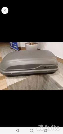 Бокс на крышу автомобиля