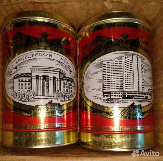 Жестяные новые банки СССР