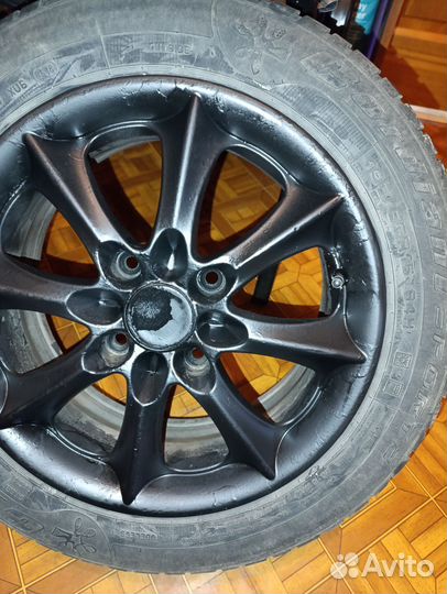 Продам 4 диска с шинами. Лето. 185 на 60. R15