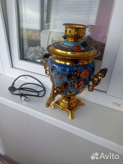 Самовар электрический СССР тульский