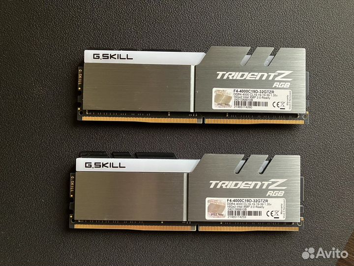G.Skill Trident z RGB 4000 cl19 32gb (16x2)