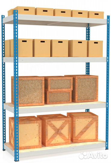 Стеллаж металлический складской