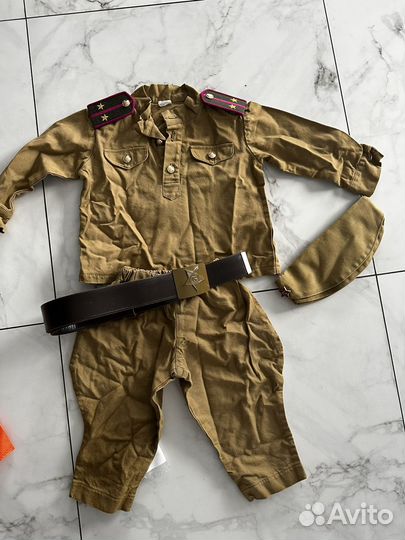 Костюм сын полка военная форма на 9 мая