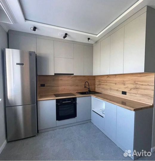 Кухня на заказ с островом