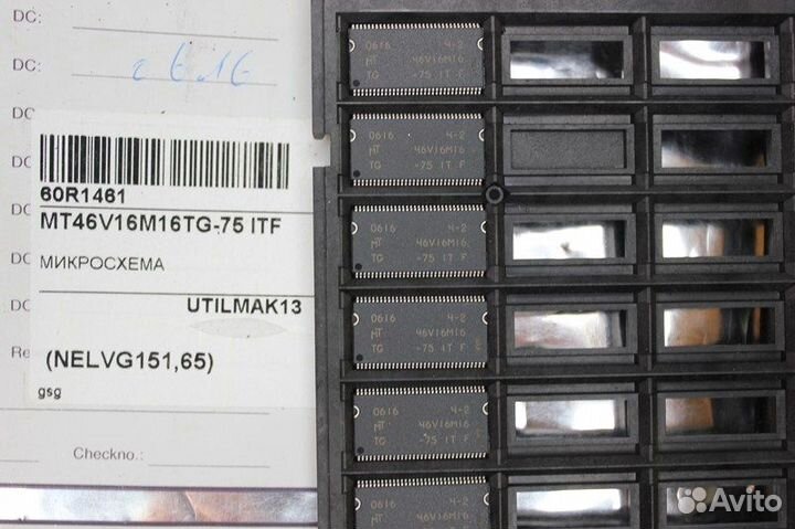 1 шт MT46V16M16TG-75 MT46 ITF Микросхема Micron
