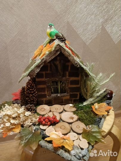 Осенняя поделка для садика и школы