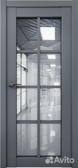 Двери межкомнатные с решеткой стеклянные