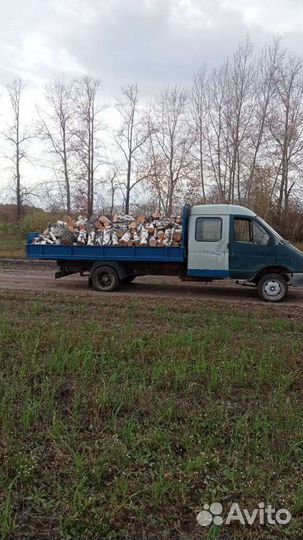 Дрова колотые и пеньками берёза,сосна