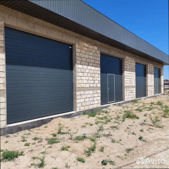 Ворота секционные ангарные доставка и монтаж