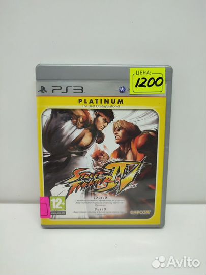 Диск Street fighter 4 для ps3